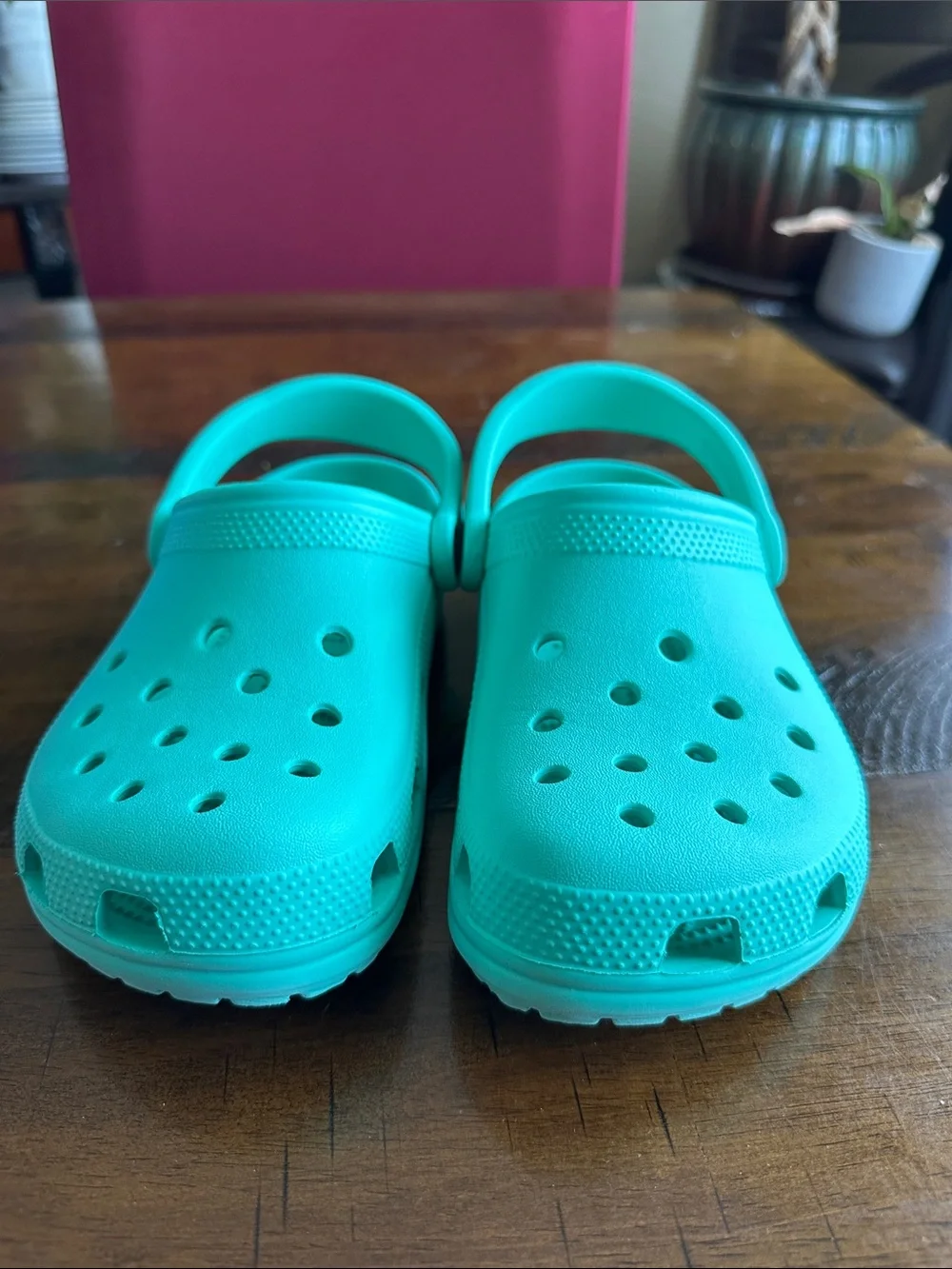 CROCS Kids Classic Clog in Aqua